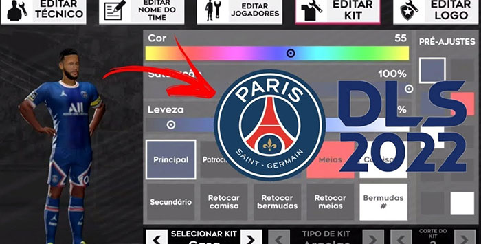 Kit PSG Dream League Soccer 2023