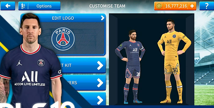 PSG tại Dream League Soccer 2023