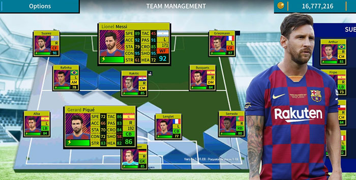 Kit Barca Dream League Soccer