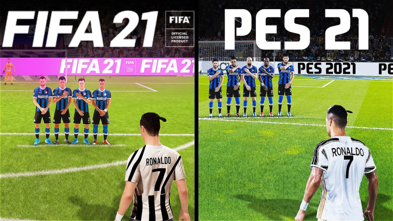 PES với FIFA cái nào hay hơn