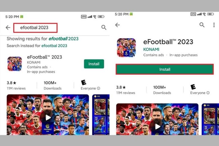 cách tải efootball 2023 pc